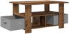 vidaXL Couchtisch mit Schubladen Altholz 77 x 55 x 42 cm Holzwerkstoff 8000418 Bild 4