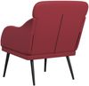 vidaXL Sessel Weinrot 63x76x80 cm Kunstleder 351428 Bild 5