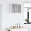 vidaXL Wandschrank PORTO Graues Sonoma 50 x 31 x 40 cm Holzwerkstoff 885257 Bild 4