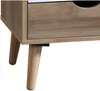Vente-unique - LURVIA Bedside table Holz, Platte multicolour - B 40 cm x H 57 cm x L 45 cm Bild 5