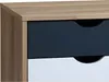 Vente-unique - LURVIA Bedside table Holz, Platte multicolour - B 40 cm x H 57 cm x L 45 cm Bild 3