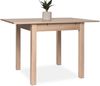 Esstisch >Crawley< in Sonoma-Eiche - 120x76,5x80cm (BxHxT) Bild 3