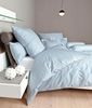 Hochwertige Janine Mako-Satin BETTWÄSCHE MODERN CLASSIC 3912 in verschiedenen Größen und Farben 135x200 / 80x80 cm perlblau 32 Bild 2