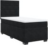 vidaXL Boxspringbett mit Matratze Schwarz 80x200 cm Samt 3293064 Bild 5