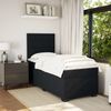 vidaXL Boxspringbett mit Matratze Schwarz 80x200 cm Samt 3293064 Bild 3