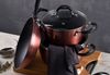 Bergner Topfset mit Pfanne Induktion Kochtopfset Töpfe Deckel kupfer BG-6235-CP Bild 2