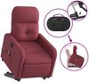 vidaXL Massagesessel mit Aufstehhilfe Weinrot Stoff 3206807 Bild 5