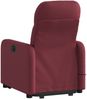 vidaXL Massagesessel mit Aufstehhilfe Weinrot Stoff 3206807 Bild 4