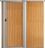 vidaXL Gartenhaus 180,5x97x209,5 cm Verzinkter Stahl Holzoptik 150906 Bild 3