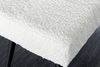 riess-ambiente Sitzbank BOUTIQUE 100cm weiß / schwarz (Einzelartikel, 1-St), Wohnzimmer · Bouclé · Metall · Esszimmer· Flur · Schlafzimmer Bild 3