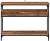 vidaXL Konsolentisch mit Regal Altholz 100 x 29 x 75 cm Holzwerkstoff 883522 Bild 5