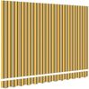 vidaXL Markisenersatzstoff Orange und Schwarz 3,5 x 2 m Polyester 42000528 Bild 4