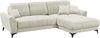 Wohnlandschaft >BERN< Schlaffunktion, Bettkasten, Bezug Farbe Ivory - 281x91x189 (BxHxT) Bild 1