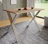 VCM Esstisch Xona 916792 Silber / Sonoma-Eiche H. 76 x B. 110 x T. 50 cm Bild 2