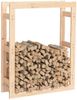 vidaXL Kaminholzregal 80x25x100 cm Massivholz Kiefer 822417 Bild 4