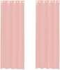 vidaXL Voile Vorhänge mit Ösen 2 Stk. Rosa 140x300 cm 4102100 Bild 2