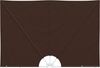vidaXL Balkon Sichtschutz 240 x 160 cm Polyester Rechtwinklig Braun 42037149 Bild 2