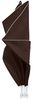 vidaXL Balkon Sichtschutz 240 x 160 cm Polyester Rechtwinklig Braun 42037149 Bild 5