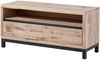 TV-Board Wildeiche 120x40x56 bianco geölt VILLANDERS #212 Bild 1