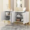 Sideboard 160/40/80.5 cm, Mehrzweckschrank mit Türen, Aufbewahrungsschrank, Küchenbuffet, Küchenschrank Bild 4