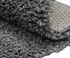 Hochflor Teppich SHAGGY grau rund diverse Größen Bild 2