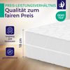 Matratze 90 x 200 cm Taschenfederkern – H2 H3 18 cm Höhe 7 Zonen & Waschbarer Bezug Bild 3