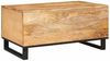 vidaXL Couchtisch Natur 80 x 50 x 40 cm Massivholz Mango 4018048 Bild 5