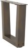 vidaXL Couchtischbeine V-Form 2 Stück Naturstahl 30x(30-31,3) cm Stahl 4012603 Bild 4
