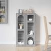 vidaXL Sideboard ELST Graues Sonoma 59 x 35 x 100,5 cm Holzwerkstoff 891340 Bild 4