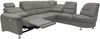 Ecksofa >Ludwigshafen< in 1219 Toro anthrazit - 236x113x275cm (BxHxT) Bild 1