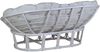 MiaMöbel Rattansofa 'Papasan' weiß 100% Baumwolle, Rattan Modern Bild 4