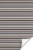 Lysel Outlet - Verdunklungsrollo Braun gestreift (B x H) 60cm x 190cm Bild 2