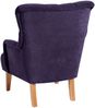 Sessel Kaiya Bezug Veloursstoff Buche natur / violett 21243 Bild 3