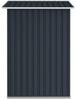 vidaXL Gerätehaus Anthrazit 205x129x183 cm Verzinkter Stahl 46299 Bild 4
