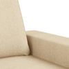 vidaXL 2-tlg. Sofagarnitur Creme Stoff 3201900 Bild 5