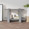 vidaXL Bücherregal/Raumteiler Grau Sonoma 80x30x51 cm 813582 Bild 3