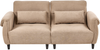 Beliani 'WETLAN' Sofa 3-Sitzer Stoff Hellbraun Bild 2