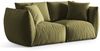 Micadoni Sofa Chris 3-Sitzer Samt Hellgrün Bild 2