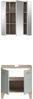 Badkombination (B/H/T: 60x190x34 cm) in hellgrün Bild 3