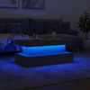 vidaXL Couchtisch mit LED-Leuchten Sonoma-Eiche 90x50x40 cm 839849 Bild 5