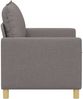 vidaXL Sofa Taupe 126 x 81 x 87,5 cm Stoff 42028794 Bild 4