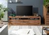 TV-Board Wild-/Zerreiche 220x50x55 tabacco brown geölt MONTREUX #240 Bild 3