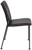 Esszimmerstuhl FAB BLACK mit perforierten Kunstleder von ZUIVER Bild 4