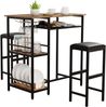 VCM Bartisch Kolari 920386 Eiche Vintage H. 93 x B. 90 x T. 50 cm Bild 1