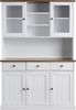 Buffet Vitrine Westerland 5-türig im Landhausstil - Massivholz Bild 2