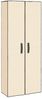 vidaXL Schuhschrank Creme 60x30x166 cm Stoff 337260 Bild 2