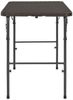 vidaXL Gartentisch Klappbar Braun 120x60x74 cm HDPE Rattan-Optik 44553 Bild 3