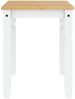 vidaXL Esstisch Corona Weiß 112x60x75 cm Massivholz Kiefer 4005716 Bild 5