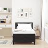 vidaXL Boxspringbett mit Kopfteil Schwarz 90 x 190 cm Samt 3339142 Bild 3