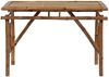 Gartentisch Klappbar, Balkontisch 115x50x75 cm Bambus Bild 2